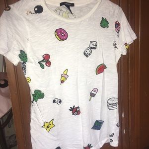 forever 21 random tee